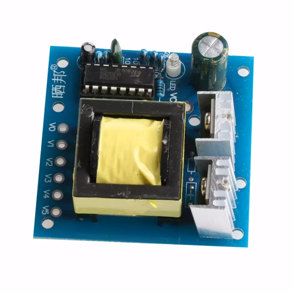 Nelikulmainen invertterimoduuli 150W, säädettävä AC-lähtö