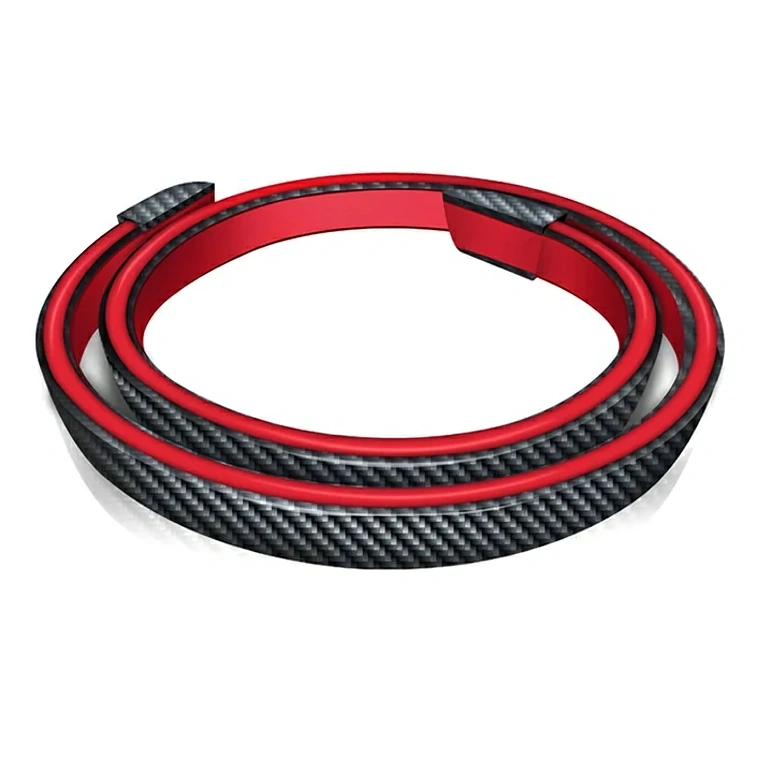 Hiilikuituspoli spoiler LED-nauhalla jarruturvallisuuteen