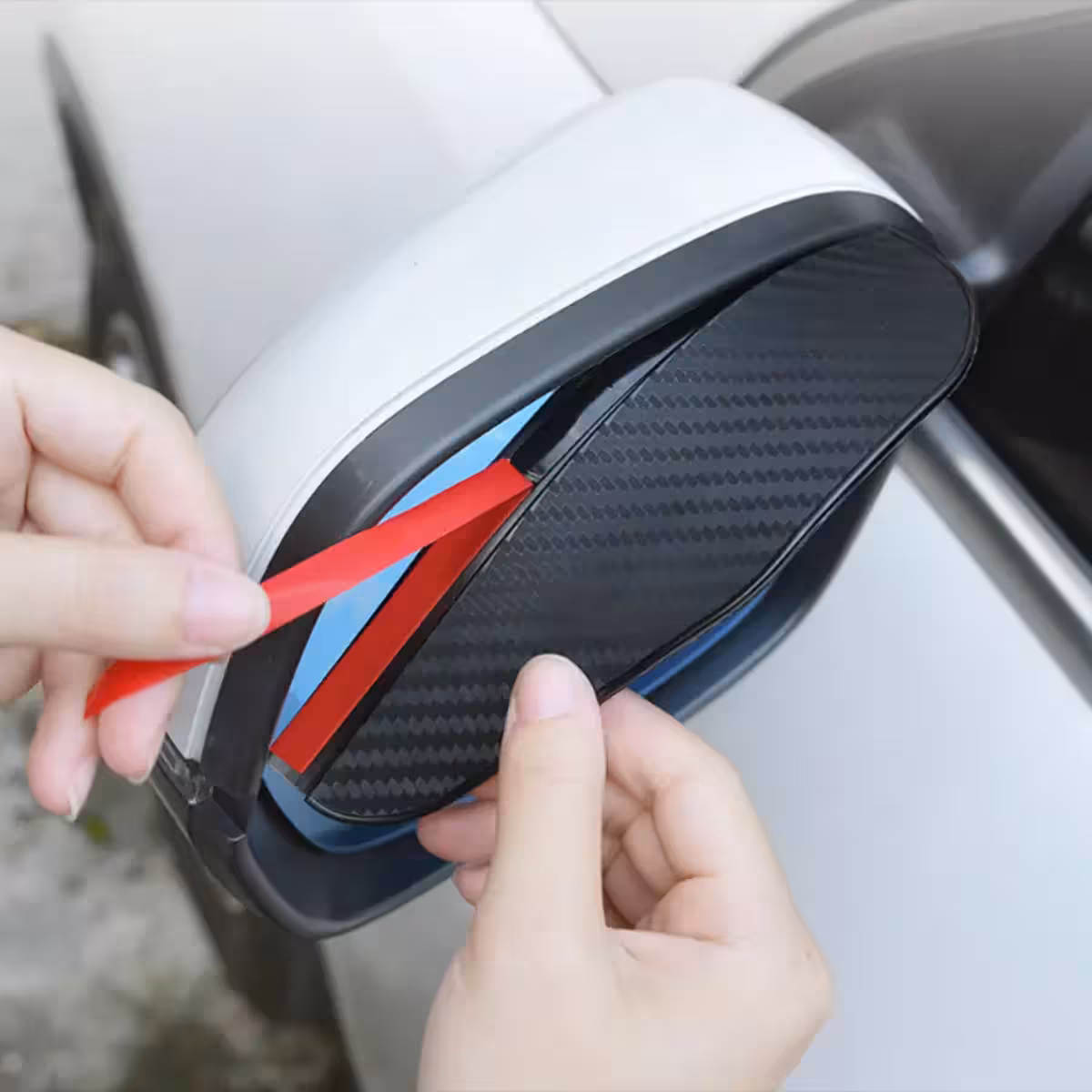 3M-kaksoisnauhalla varustetut peilinsuojat