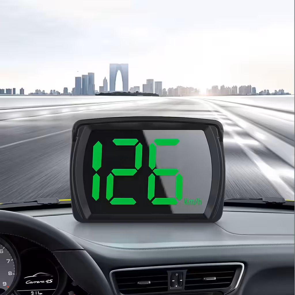 Universaali GPS-digitaalimittari autoille ja ATV:lle – LED-näyttö, USB-virransyöttö