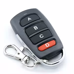 Lisäkaukosäädin 433MHz 4-kanavaiselle releelle – koodi 1527/2262, 50 m kantama