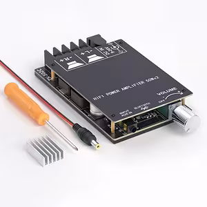 Bluetooth 5.0 audio-vahvistin 2x50W TPA3116D2 – Hi-Fi ääni passiivikaiuttimille