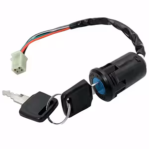 4-johtiminen virtalukko ATV:lle, kiinalainen skootteri, moottoripyörä 50cc–250cc