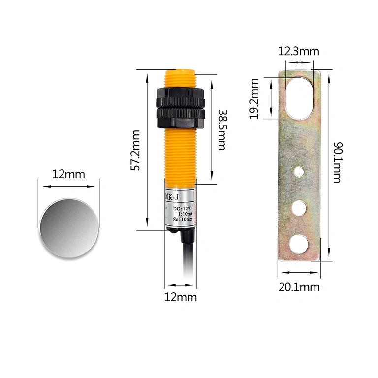 Digitaalinen laskuri magneettisensorilla syklien seurantaan