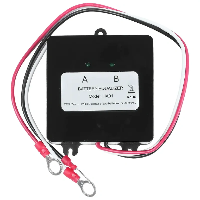 Automaattinen akun jännitteen tasapainottaja Automaattinen jännitetasapainolaite useille akuille