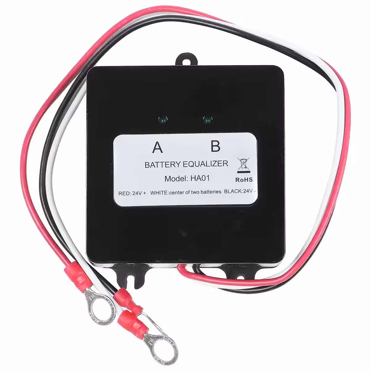 Automaattinen jännitetasapainolaite useille akuille