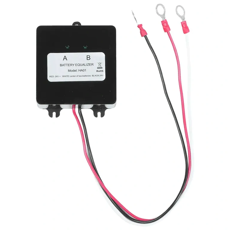 Akun tasapainottajan kytkentäkaavio Kaavio 12V jänniteyhtälöijän kytkemiseksi 24V, 36V, 48V järjestelmiin