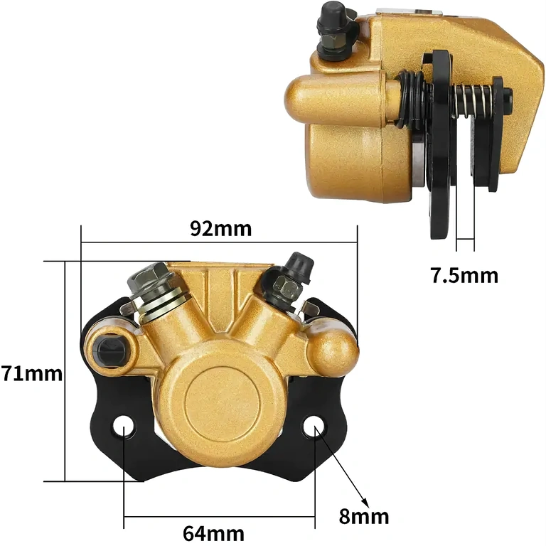 Universaali levyjarrusatula ATV 50cc–250cc