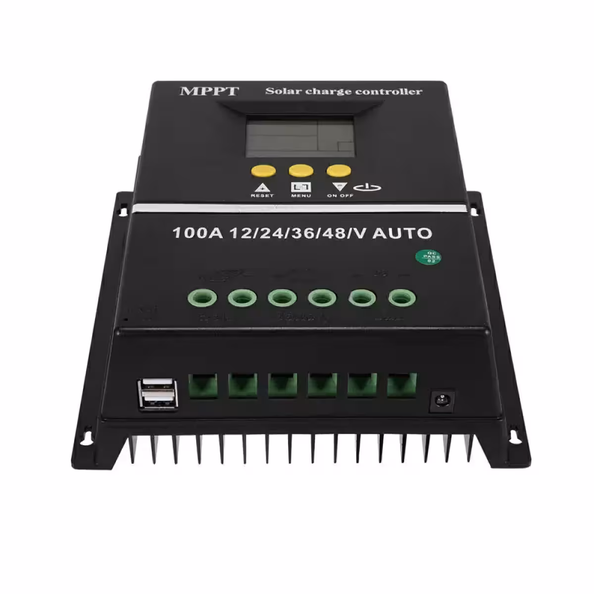 Automaattinen jännitteentunnistus: 12V, 24V, 36V, 48V