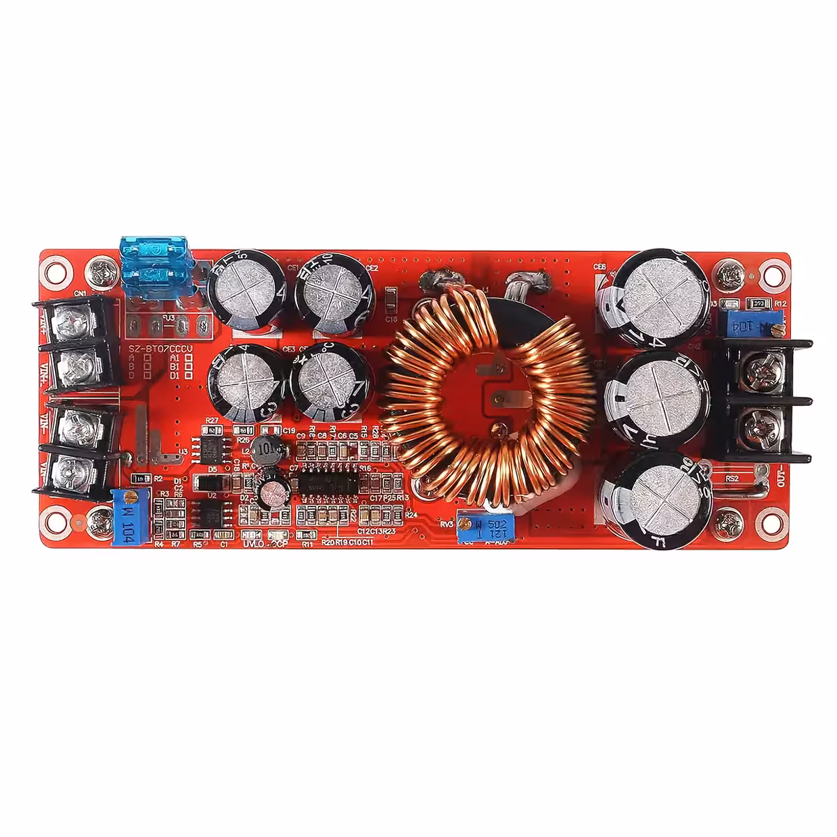 Säädettävä DC-DC jännitemuunnin suurille moottoreille