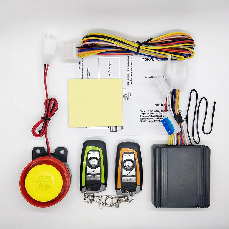Täydellinen hälytyspaketti ATV- ja moottoripyöräsuojaan