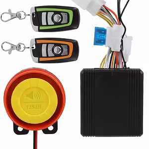 Moottoripyörä/skootteri/ATV-varkaushälytin – 125 dB, 2 kaukosäädintä, moottorin hallinta
