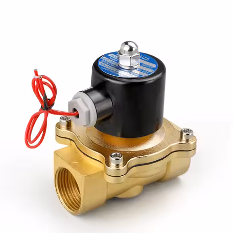 Vesi/ilma sähköventtiili 220V 3/4” solenoidilla normaalisti suljettu – kastelu- ja lämmitysjärjestelmät