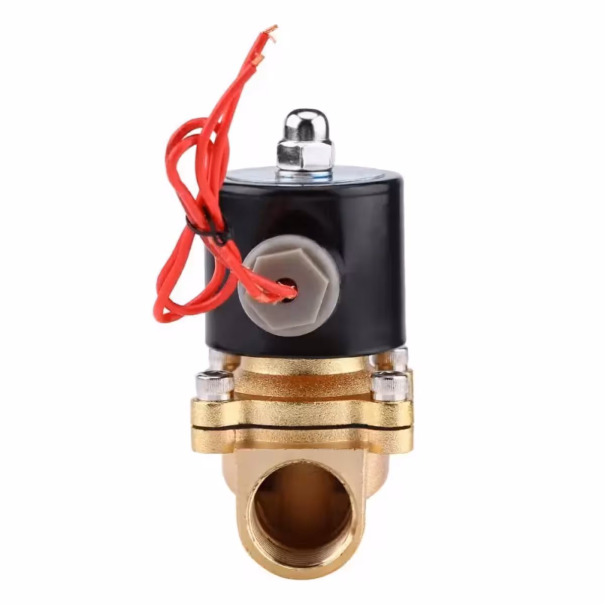 Normaalisti suljettu venttiili virtausohjaukseen