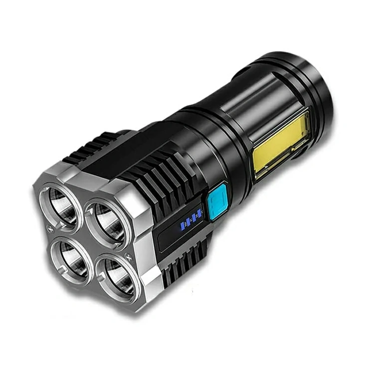 USB-ladattava LED-valo akulla