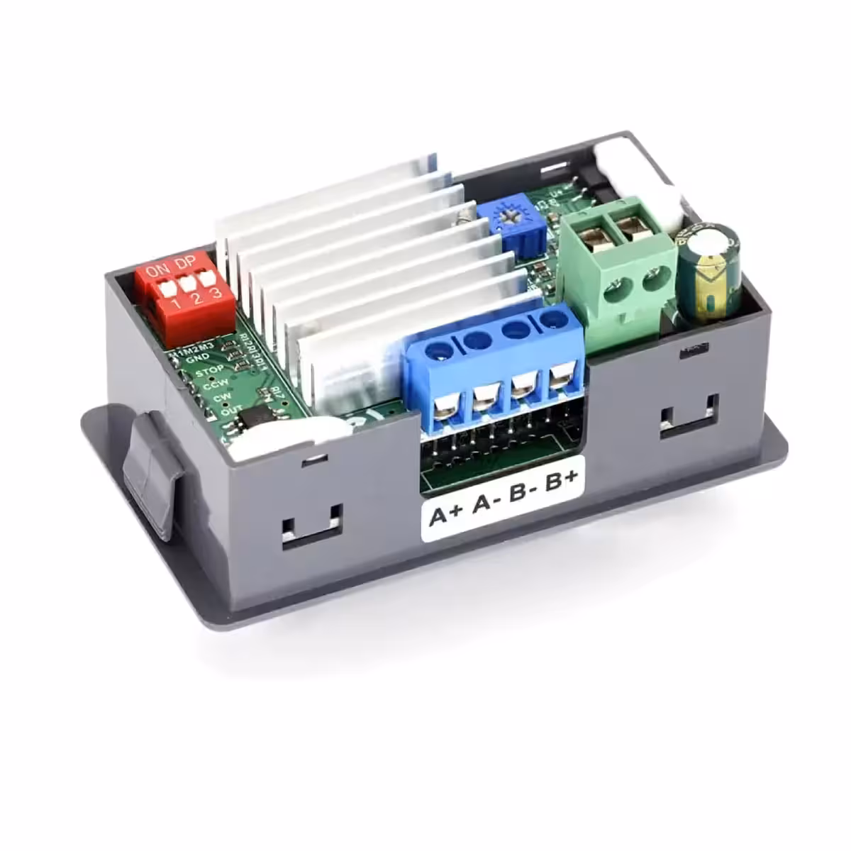 Takaview CNC-stepper-ohjaimen liittimistä