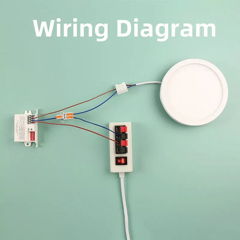 Sähkökytkentäkaavio Liitetystaulukko 220V liiketunnistimen liittämiseen