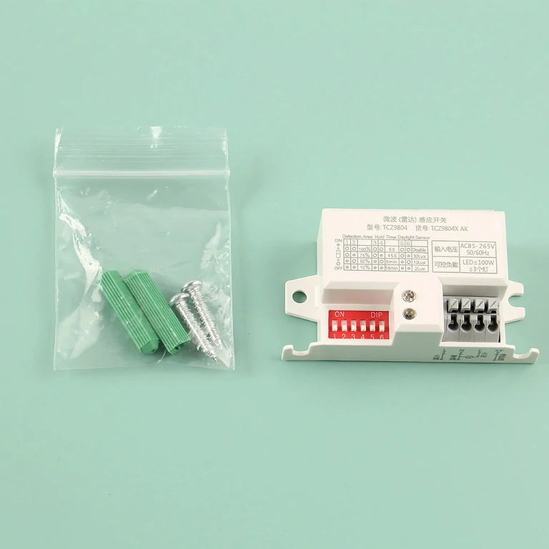 Anturin asennussarja Asennustarvikkeet mikroaaltoliiketunnistimelle mukana