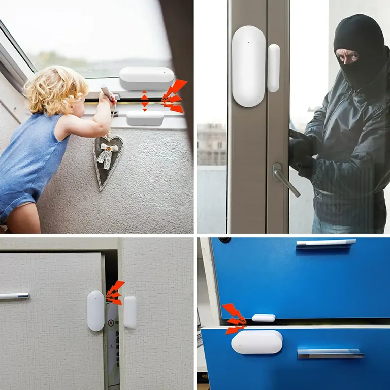 Magnetinen turva-anturi ovien ja ikkunoiden seurantaan