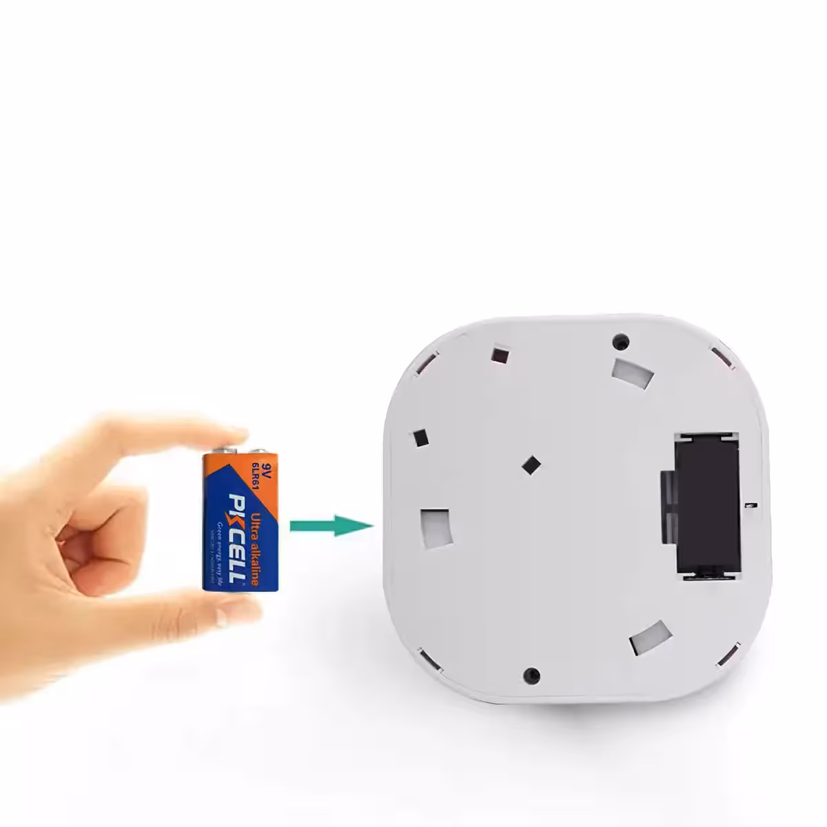 Paristokäyttöinen savuilmaisin turvalliseen seurantaan