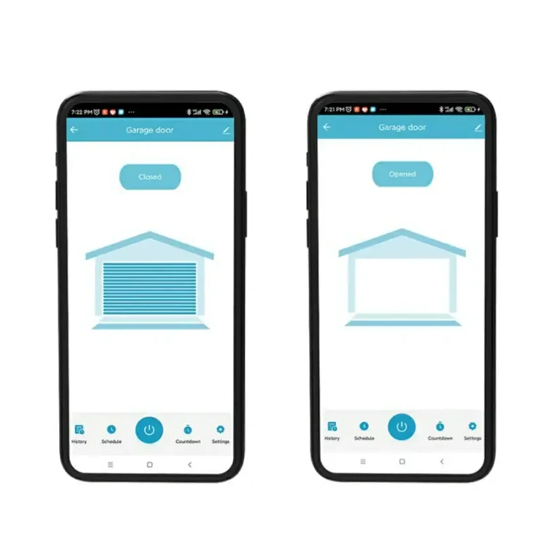 Tuya Smart -kytkin portille Älykäs WiFi-kytkin ovien avaamiseen ja sulkemiseen puhelimella
