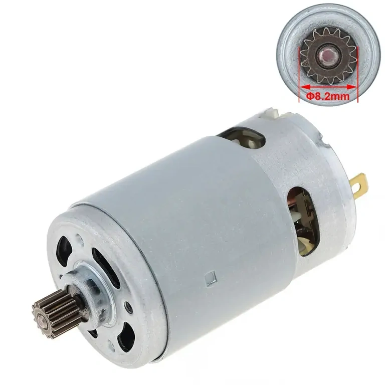 GRS550VC moottorin pinion 14 hammasta, yksityiskohta