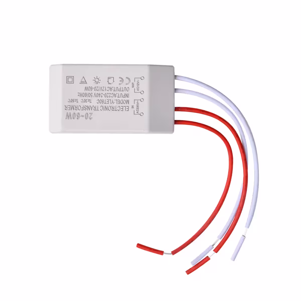 20–60W valaisumuuntaja