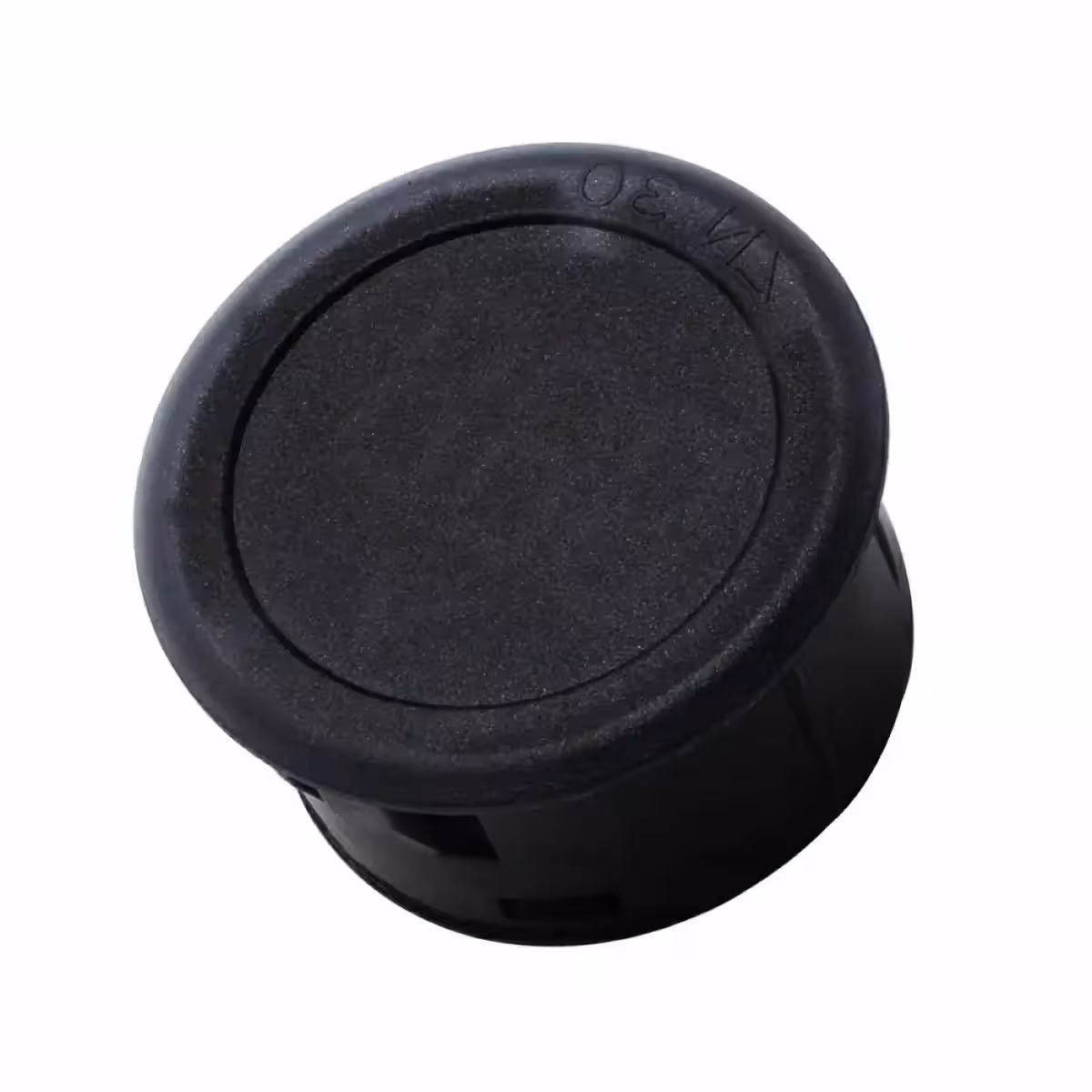 Pyöreä elektroninen LED-voltmetri autoon