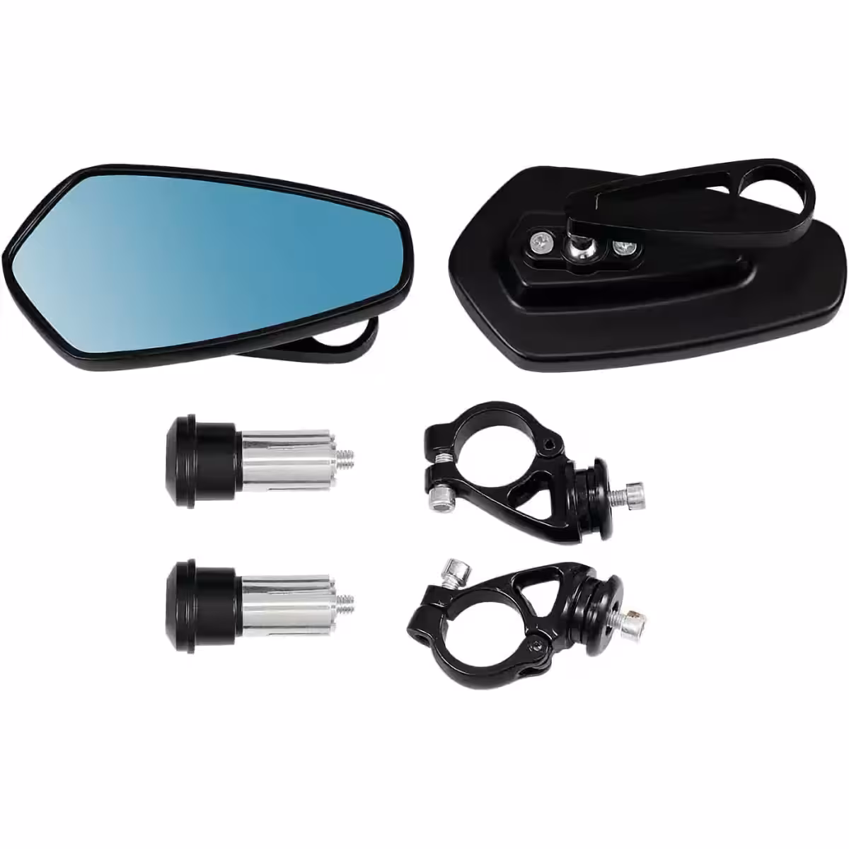 Sinilasinen häikäisemätön takapeili polkupyörälle