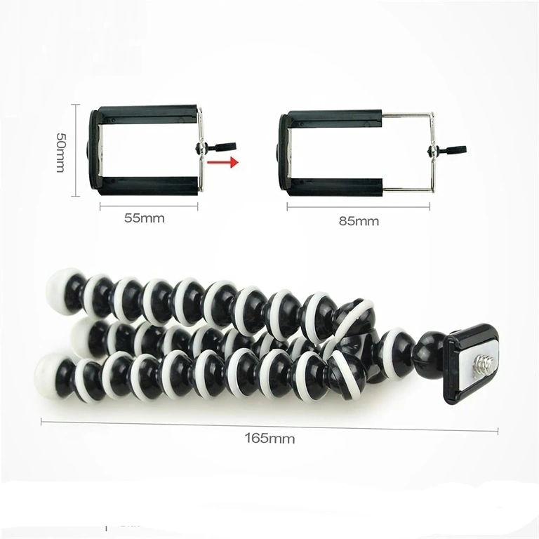 Kompakti ja kevyt jalusta Kompakti ja kevyt jalusta, ideaalinen liikkeessä käyttöön