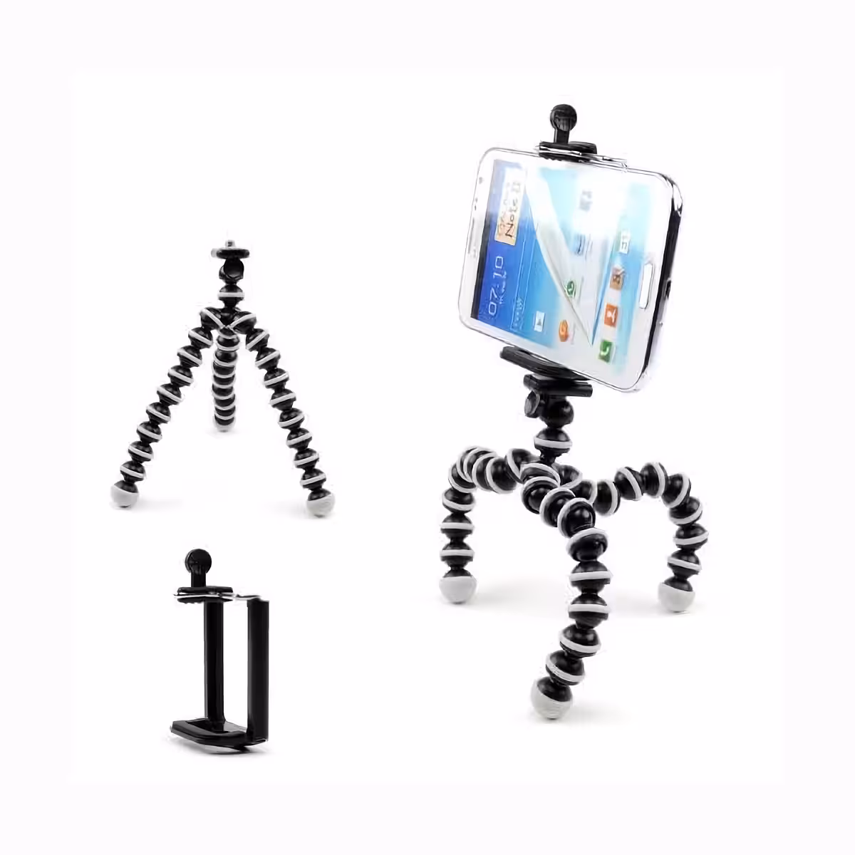 Jalustan nivelet mahdollistavat 360° käännön