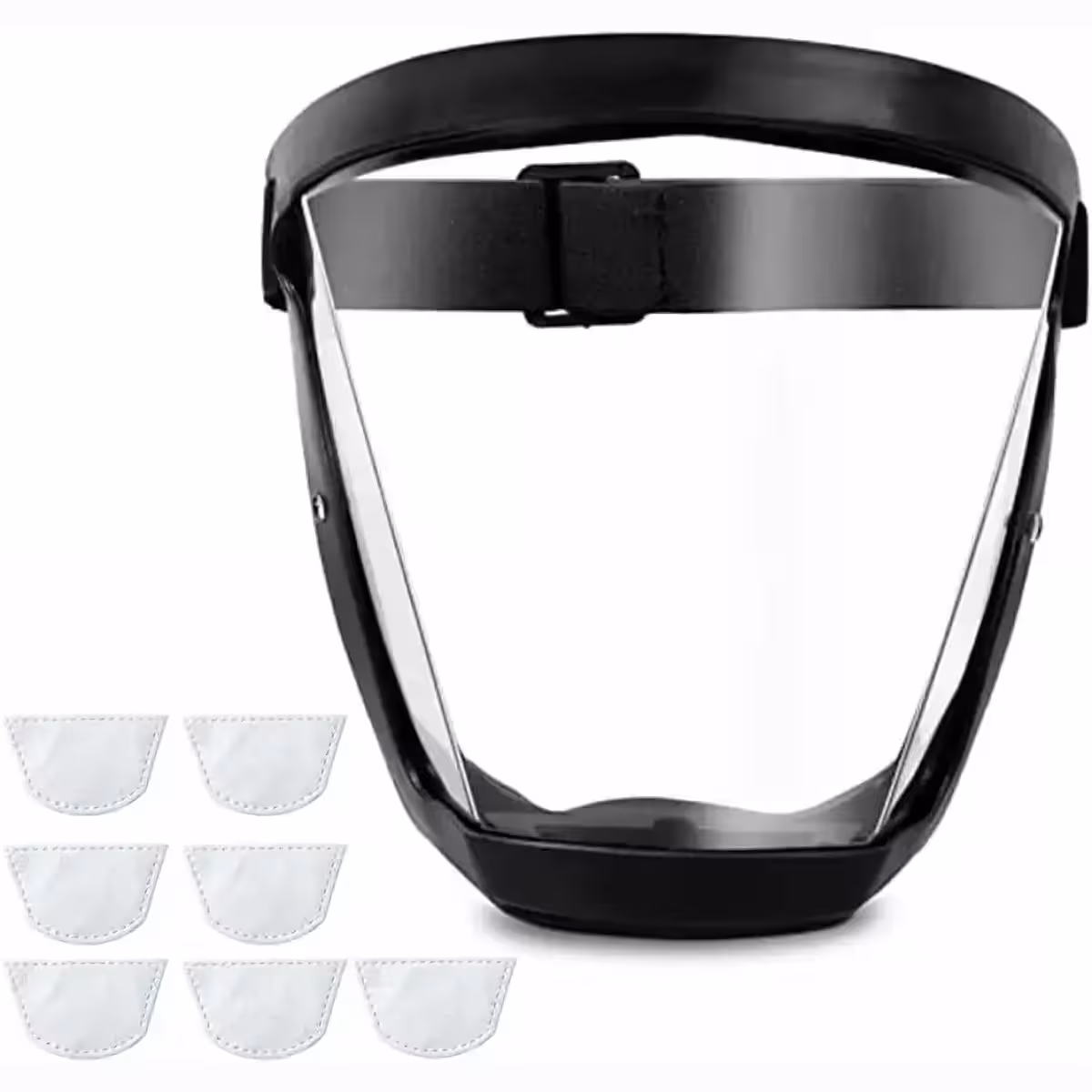 Kasvosuoja hienopölyn, siitepölyn ja ilmassa olevien hiukkasten suodatukseen