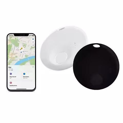 GPS-seuranta- ja paikannuslaite autoille, lapsille, avaimille, lemmikeille – yhteensopiva iPhonen (Find My, AirTag) kanssa