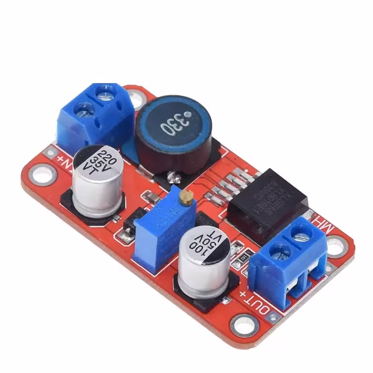 XL6019 DC-DC boost -muunnin 5A – säädettävä jännite 3V–35V → 5V–40V