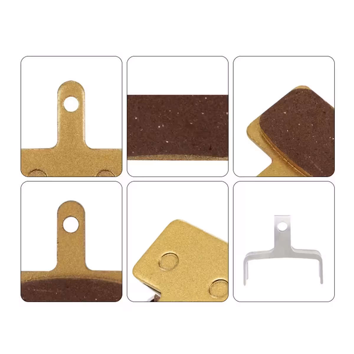 Kestävä kuparijarrupalat sähköpyöriin