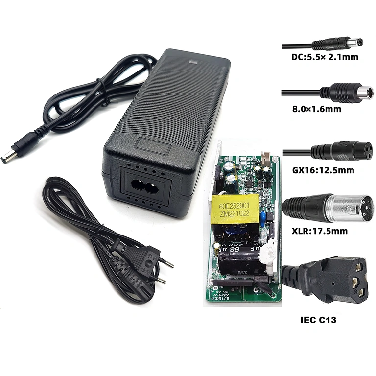 Tehokas 52V–58,8V laturi potkulaudoille ja sähköpyörille, 2A