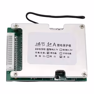 BMS 14S 52V 30A Li-Ion-akuille – akun suojaus ja tasapainotus