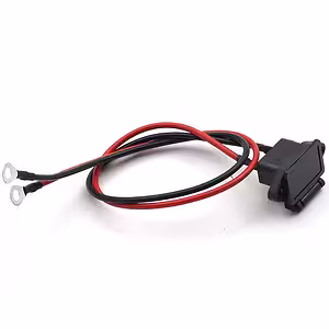 3-napainen liitin Citycoco- ja Harley-sähköskoottereille