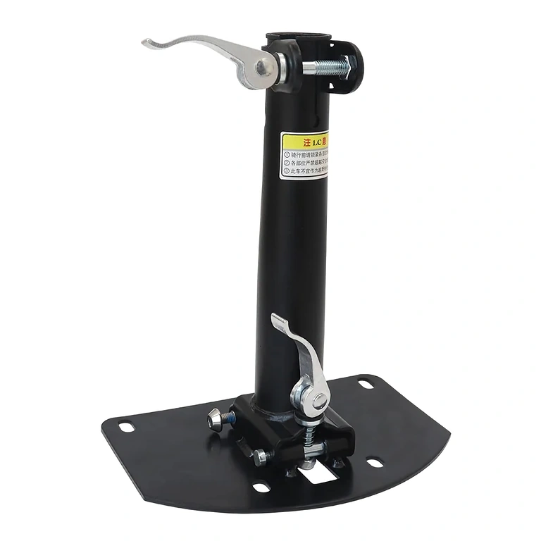 Istuimen korkeuden säätömekanismi sähköpotkulaudassa, 43–60 cm