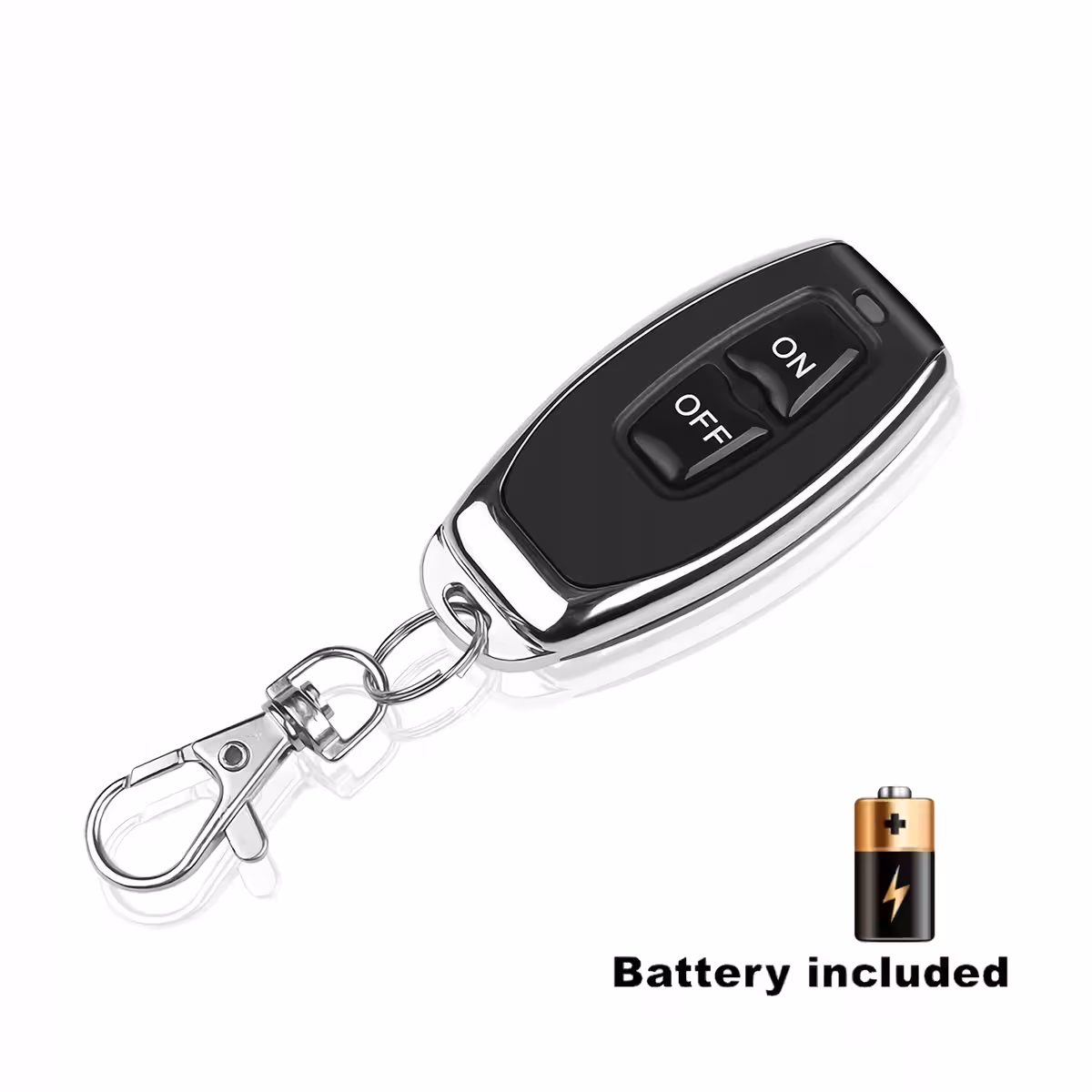 Paketti sisältää RF433-pistorasian, kauko-ohjaimen ja käyttöohjeet