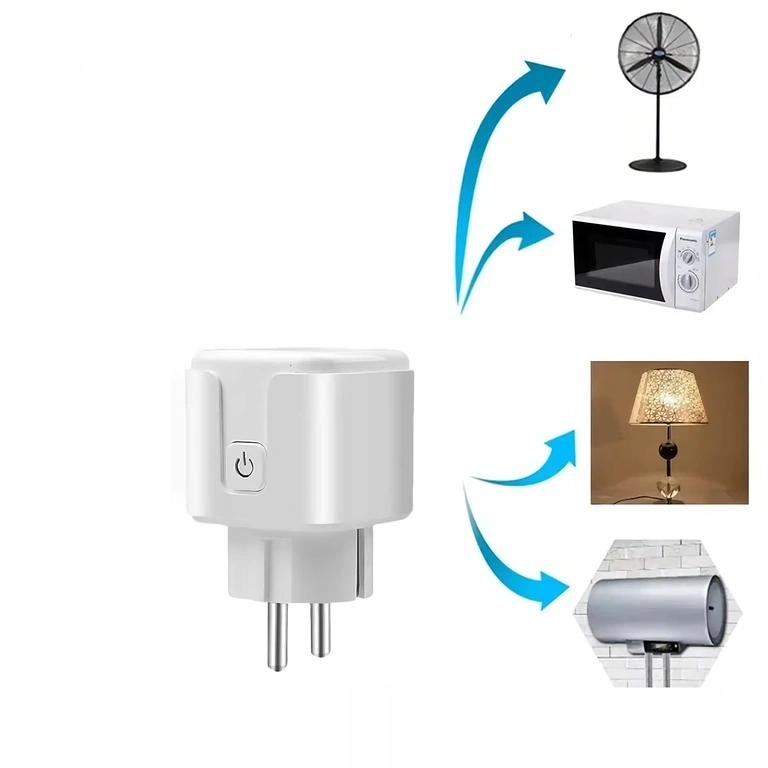 Helppokäyttöinen pistorasia senioreille Älypistorasia kauko-ohjauksella, sopii senioreille ja liikuntarajoitteisille