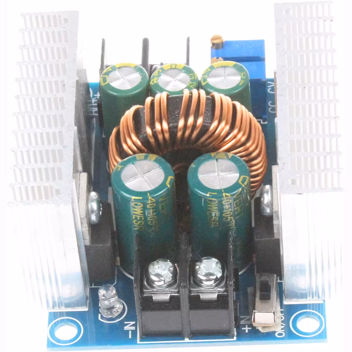 20A suorituskykytesti step-down 300W moduulilla