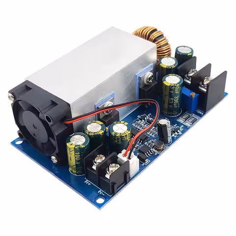 DC-DC Step-Down 12–75V 25A 600W – CV/CC jännite- ja virtasäädin virtalähteille ja akuille