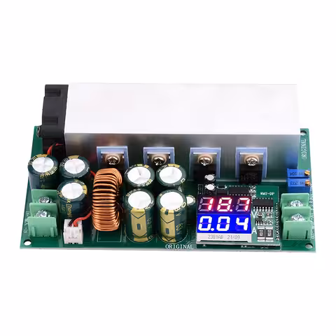DC12-80V 20A säädettävä Step-Down 600W moduuli – vakiojännite, digitaalinen näyttö, premium-lähde