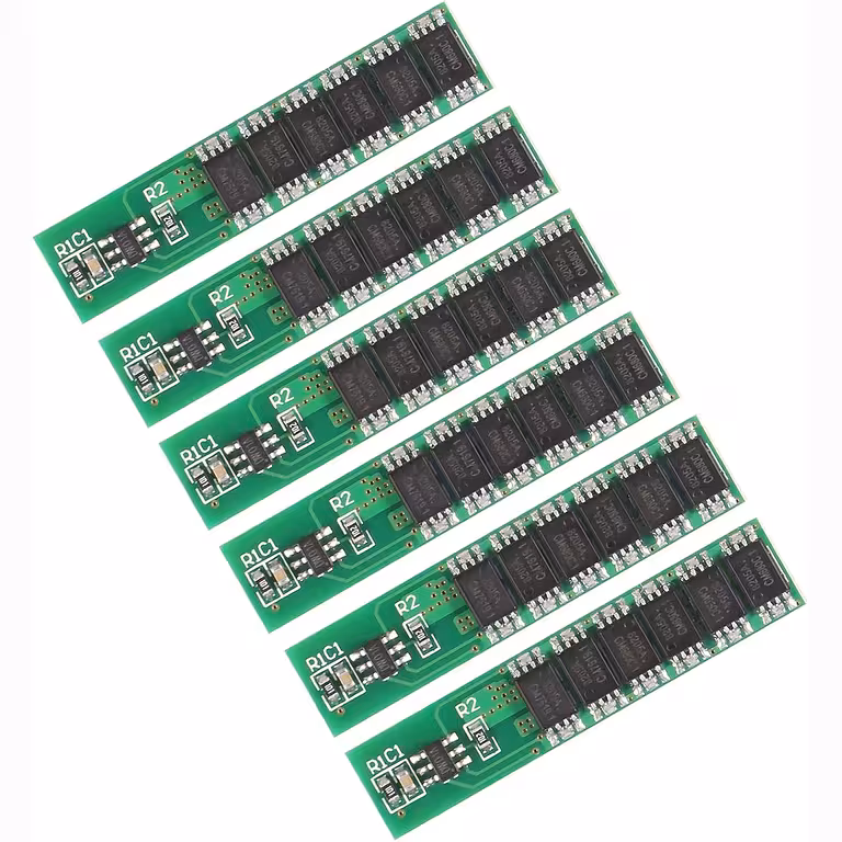 Setti 6 kpl – BMS 1S 18650 3,7V 10A, täydellinen suojaus