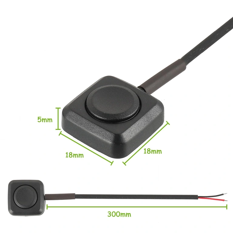 Johdon pituus ~30 cm Noin 30 cm johto piilotettuun asennukseen ja joustavuutta varten