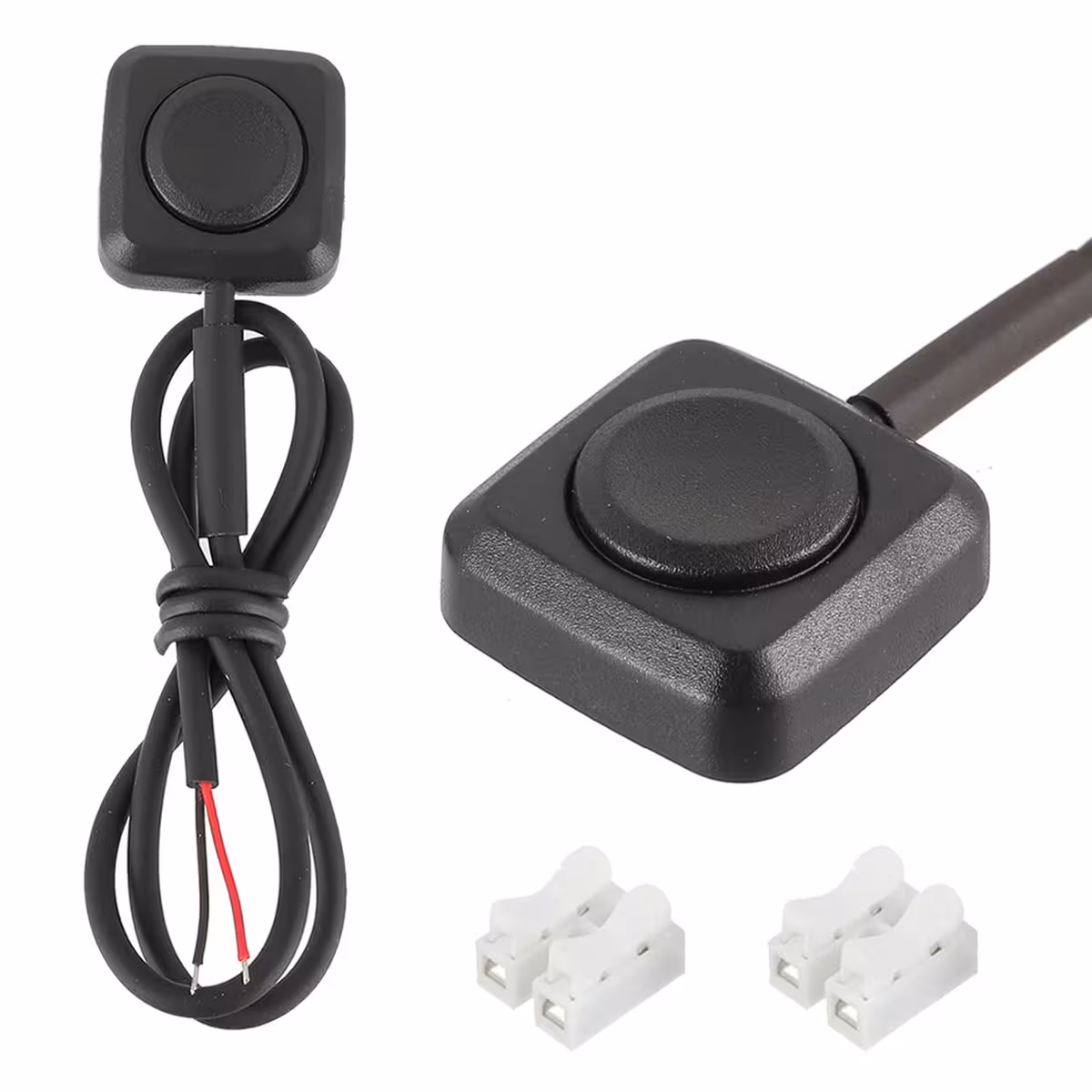 Yleiskuva mini-painikkeesta 12V/24V tuotteen esittelyä varten