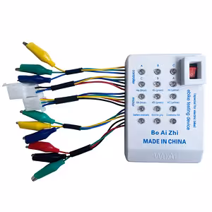 Universal-testeri sähköpyörille ja potkulaudoille – harjaton moottori, Hall-anturit, 24–72V