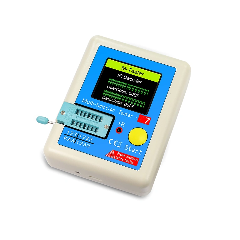 LCR-T7 TFT-värinäyttö – yksityiskohta